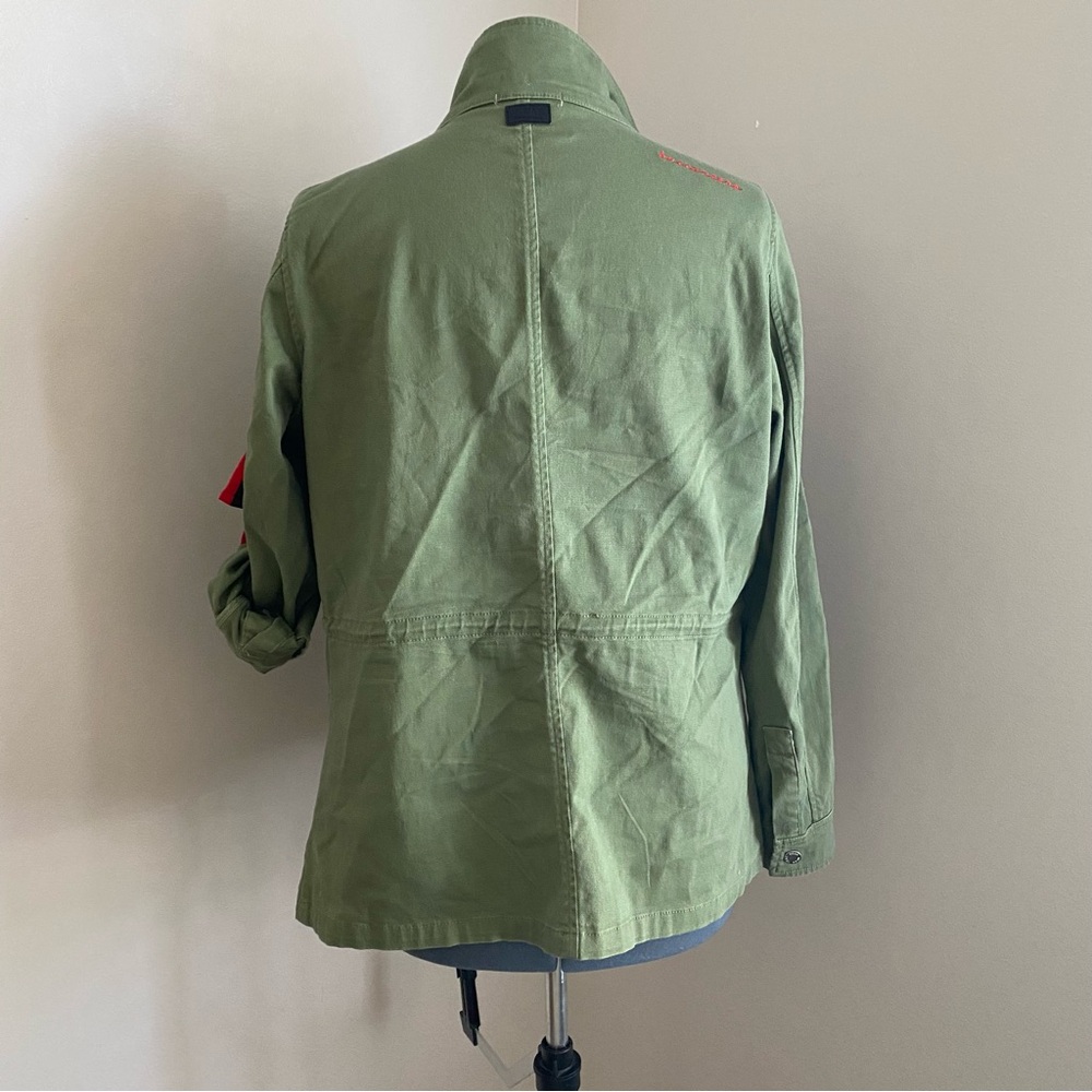WEAR by Erin Andrews Tampa Bay Buccaneers Army Jacket - Picture 5 of 5